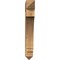 Ekena Millwork Imperial Arts & Crafts Smooth Bracket, Western Red Cedar, 5 1/2"W x 34"D x 40"H BKT06X34X40IMP03SWR - alternate 2